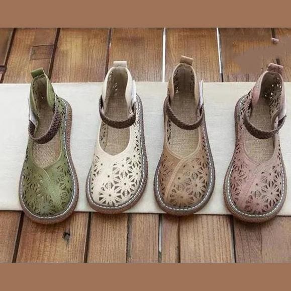 Faux Leather Khaki Water Sandals Buckle Strap best sandals for walking - Sandals - DYAVOR®