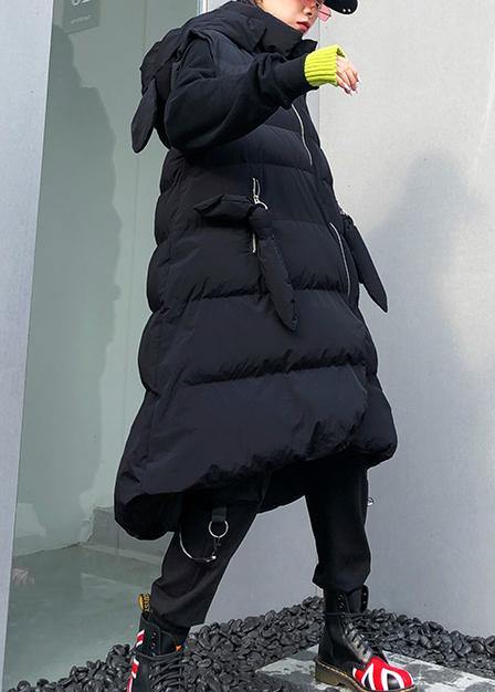 Fine plus size clothing winter jacket winter coats black hooded sleeveless Parkas for women - - DYAVOR®