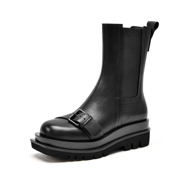 Gandica Women's Leather Chelsea Boots - Boots - DYAVOR®