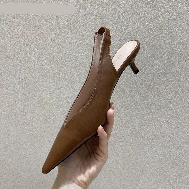 Women Shallow Mouth Pointed Toe Shoes - - DYAVOR®