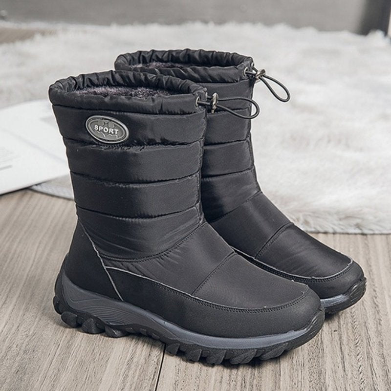 Groovywish Women Waterproof Snow Boots Warm Orthopedic Shoes - - DYAVOR®