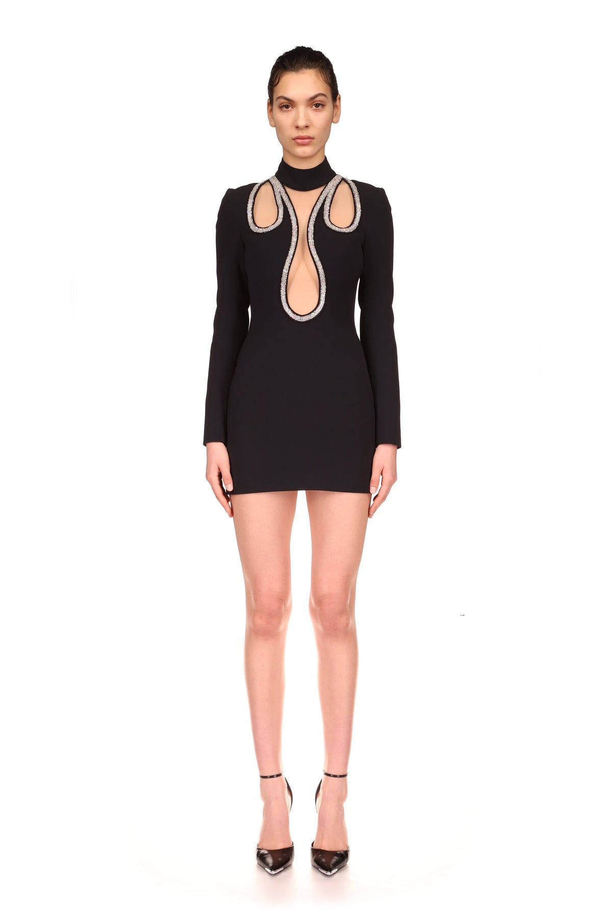 Rhinestone Short Formal Dress - - DYAVOR®