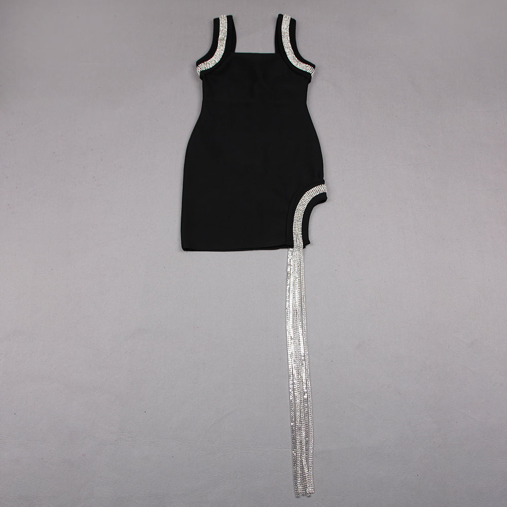 Stylish Black Mini Dress - Dresses - DYAVOR®