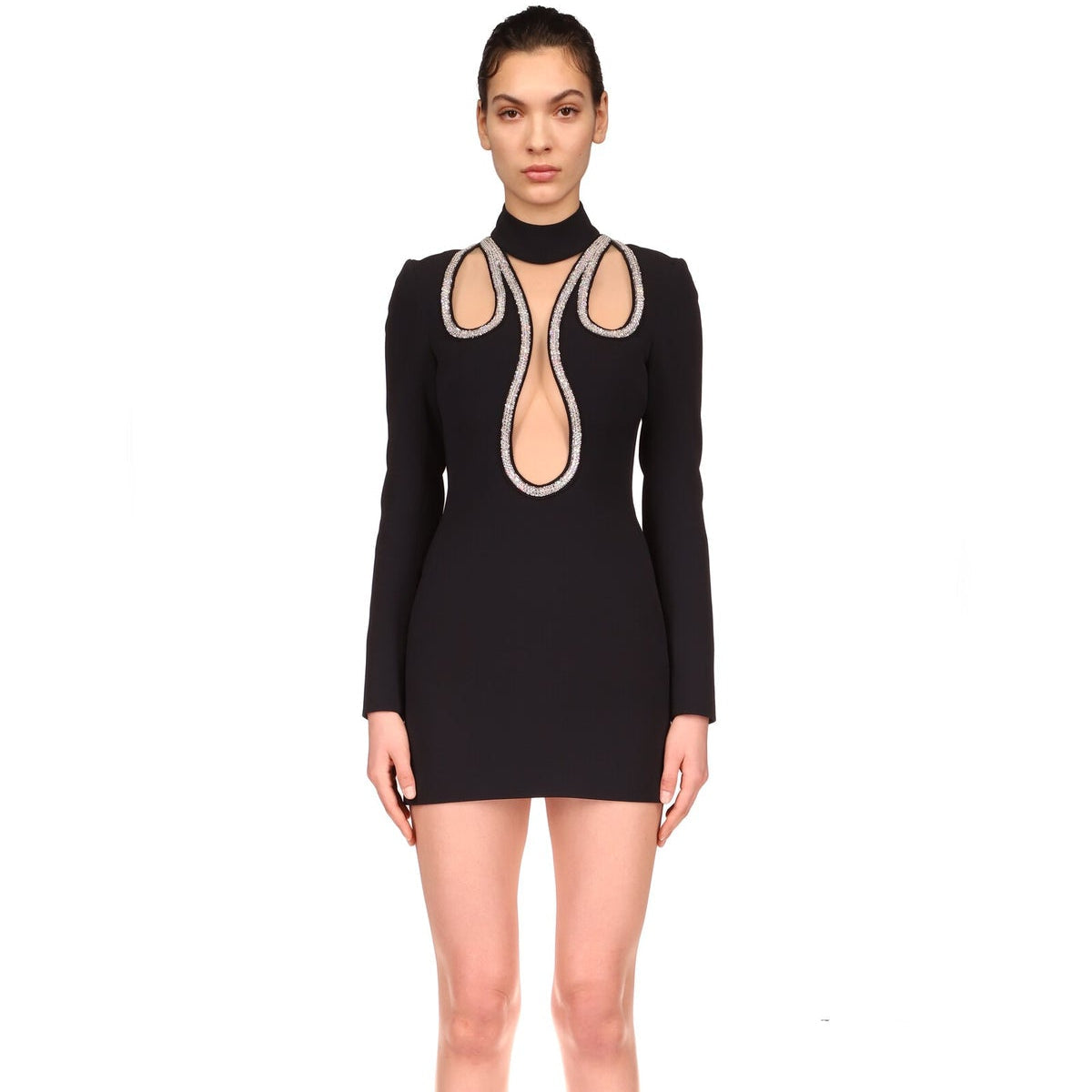 Rhinestone Short Formal Dress - - DYAVOR®