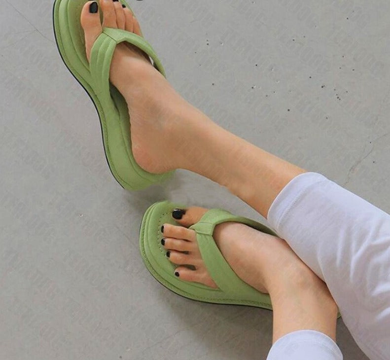 Women Slippers New Clip Toe Sandals - - DYAVOR®