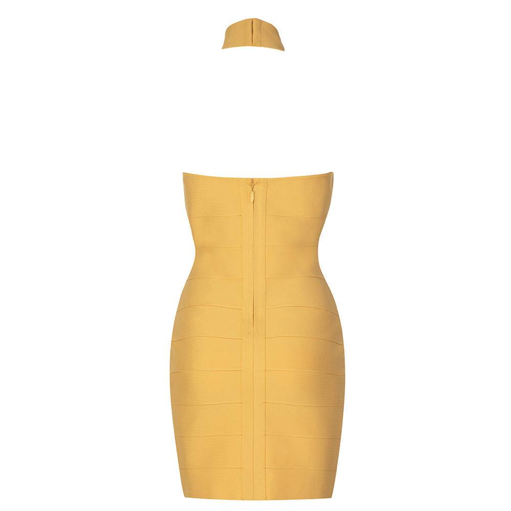Backless Bodycon Mini Dress - Dresses - DYAVOR®
