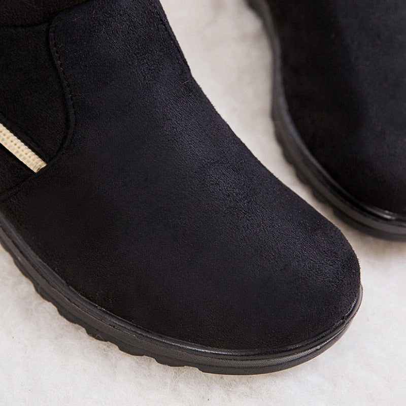 Groovywish Women Winter Boots Fur Collar Casual Orthopedic Shoes - - DYAVOR®