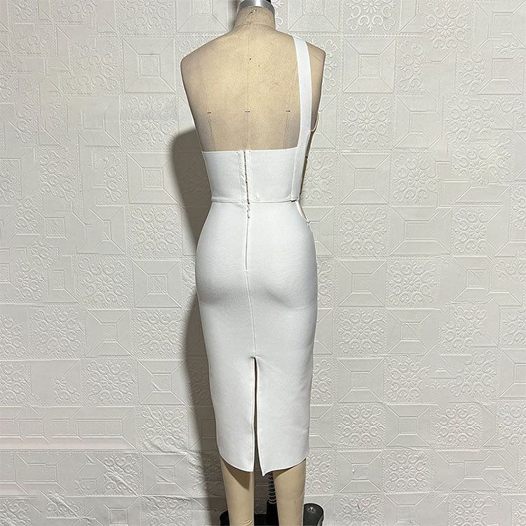 White Bandage Dress - Dresses - DYAVOR®