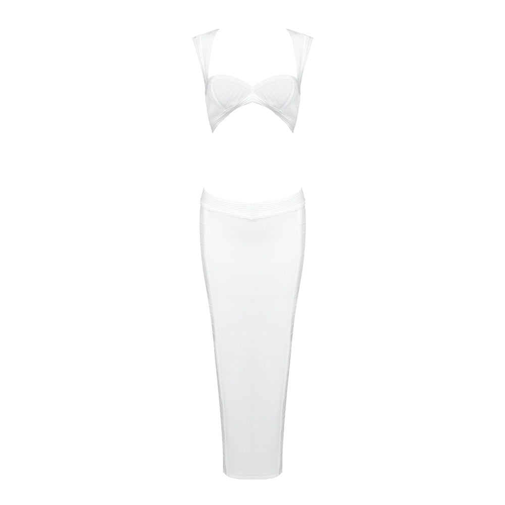 Cut Out White Chic Dress - Dresses - DYAVOR®