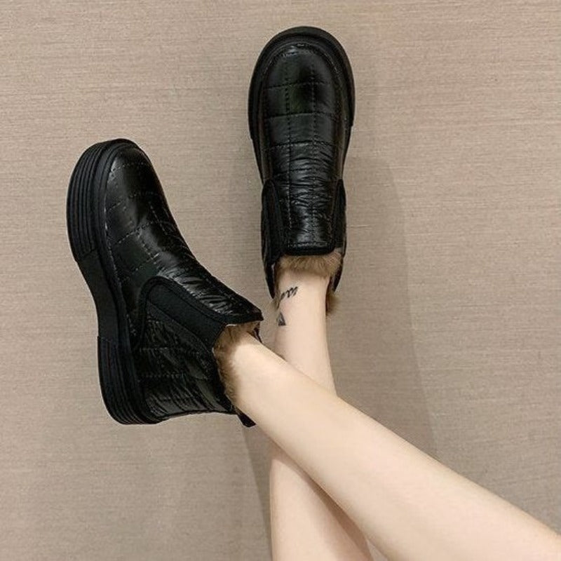 Groovywish Women Orthopedic Casual Fur Ankle Boots Winter Shoes - - DYAVOR®