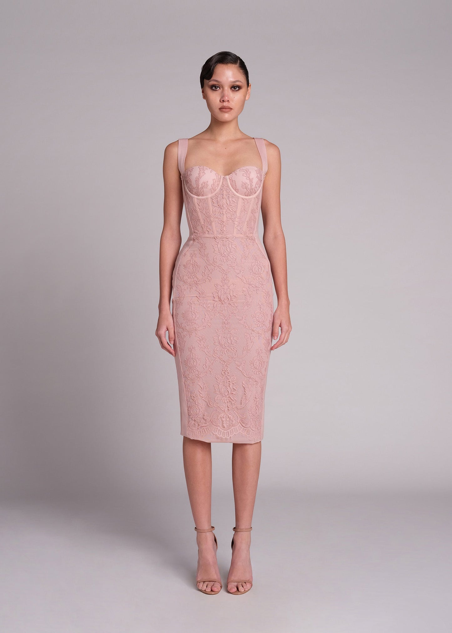 Chic Lace Bandage Bodcon Dress - Dresses - DYAVOR®