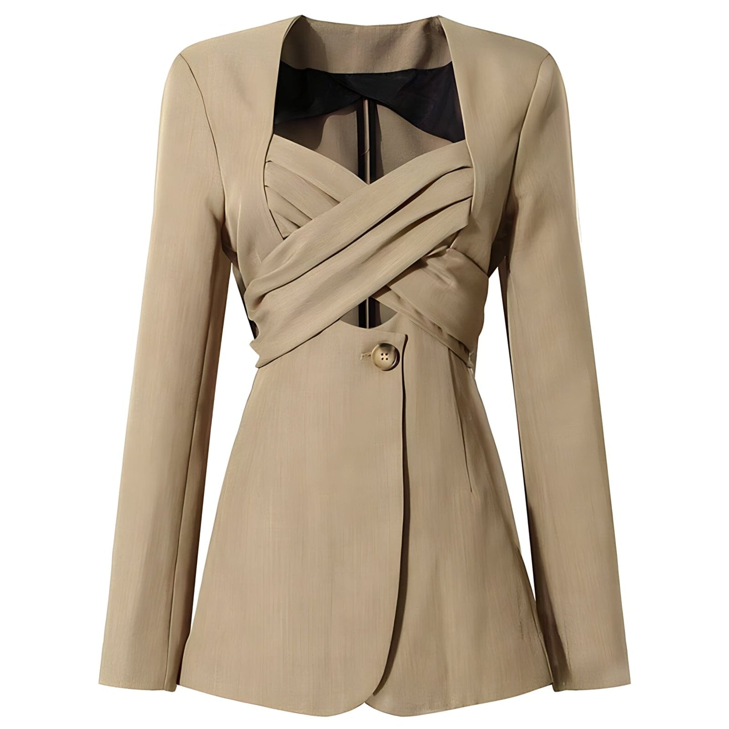 The Xavia Long Sleeve Blazer - Multiple Colors - 0 - DYAVOR®