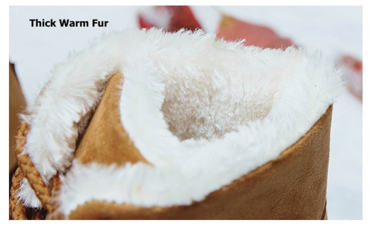 GRW Orthopedic Boots For Women Arch Support Snowy Warm Fur Plush Insole Winter Boots - - DYAVOR®