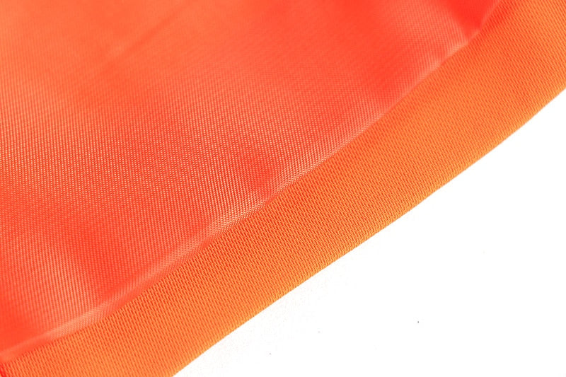 Double-breasted Orange Blazer - - DYAVOR®