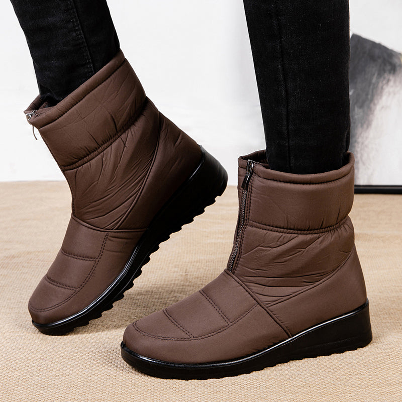 Groovywish Women Orthopedic Boots Plush Ankle Booties - - DYAVOR®