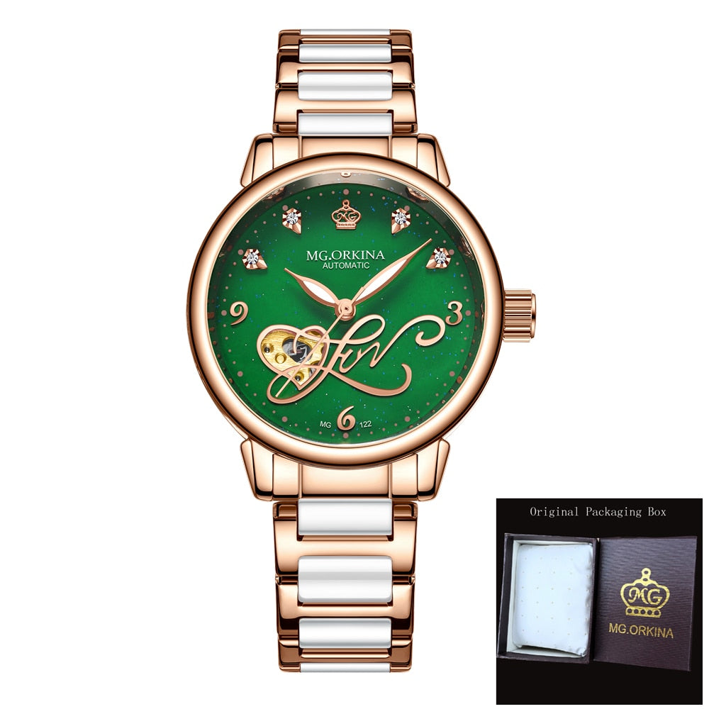 Women's Casual Hollow Steel Strap Luminous Hands Bracelet Wristwatches - Watches for Women - DYAVOR®