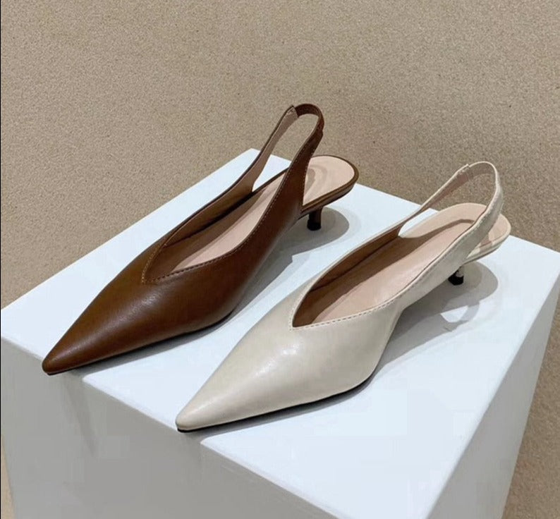 Women Shallow Mouth Pointed Toe Shoes - - DYAVOR®