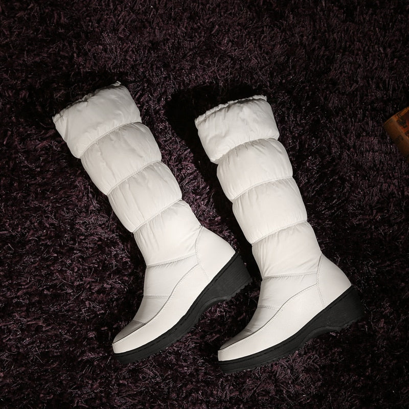 Groovywish Women Mid-calf Orthopedic Snow Boots Windproofing Slip-on Winter Shoes - - DYAVOR®