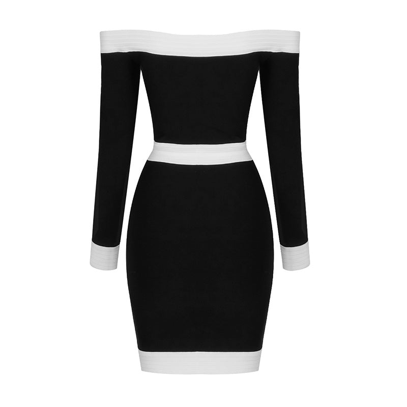 Off Shoulder Bandage Mini Dress - Dresses - DYAVOR®