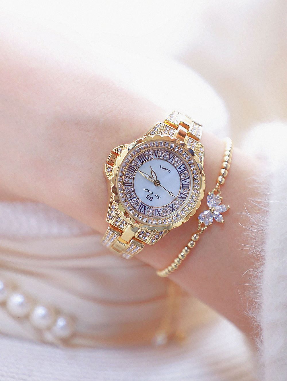 Women's Luxury Quartz Analog Stainless Steel Water Proof Watch - Watches for Women - DYAVOR®