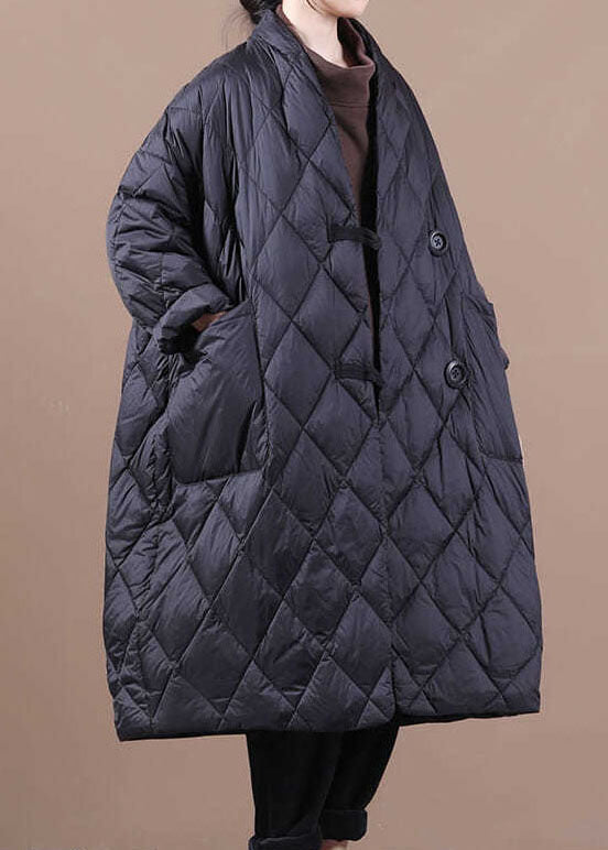 Italian Beige warm Fine Cotton Filled Coats Winter - Down Jackets - DYAVOR®