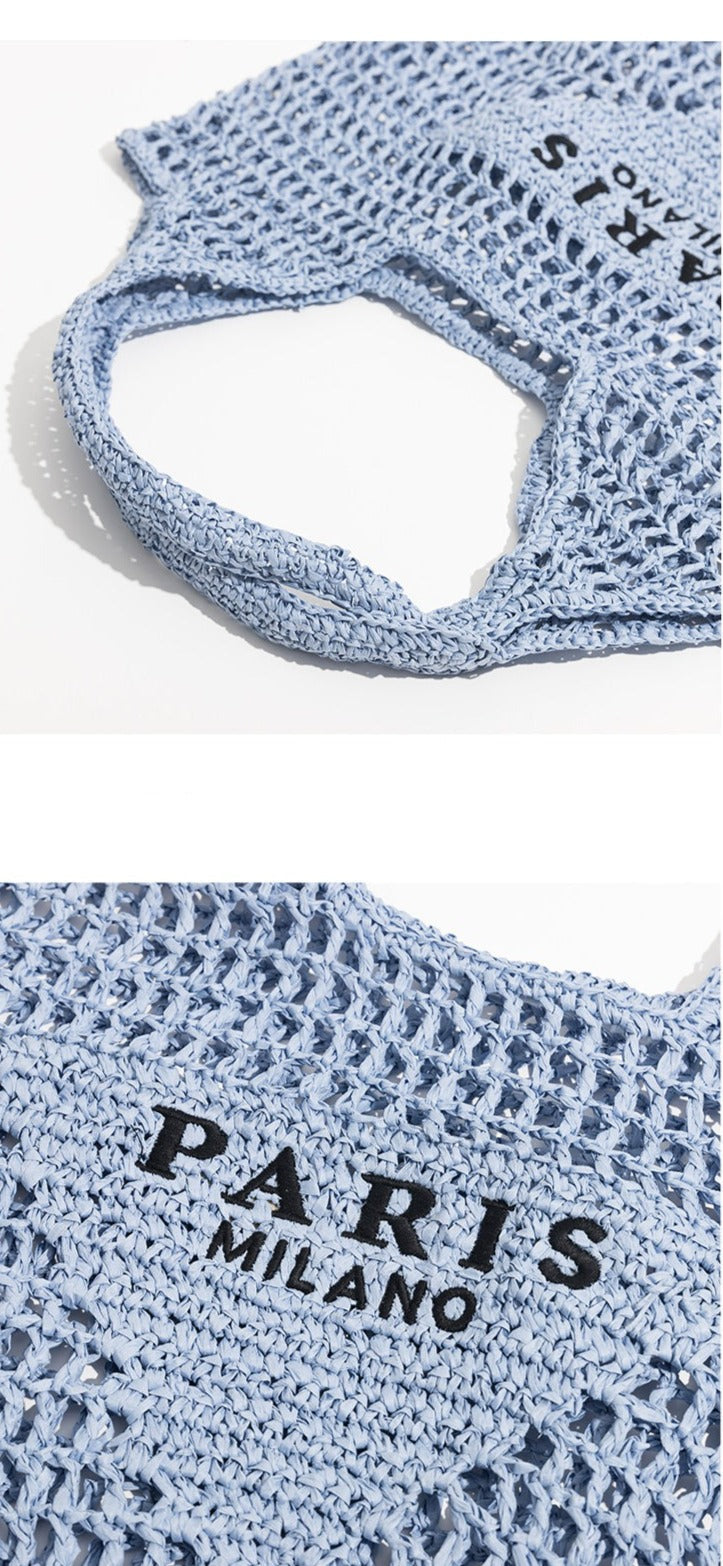 Luxury Raffia Handmade Woven Tote Handbag - Handbags - DYAVOR®