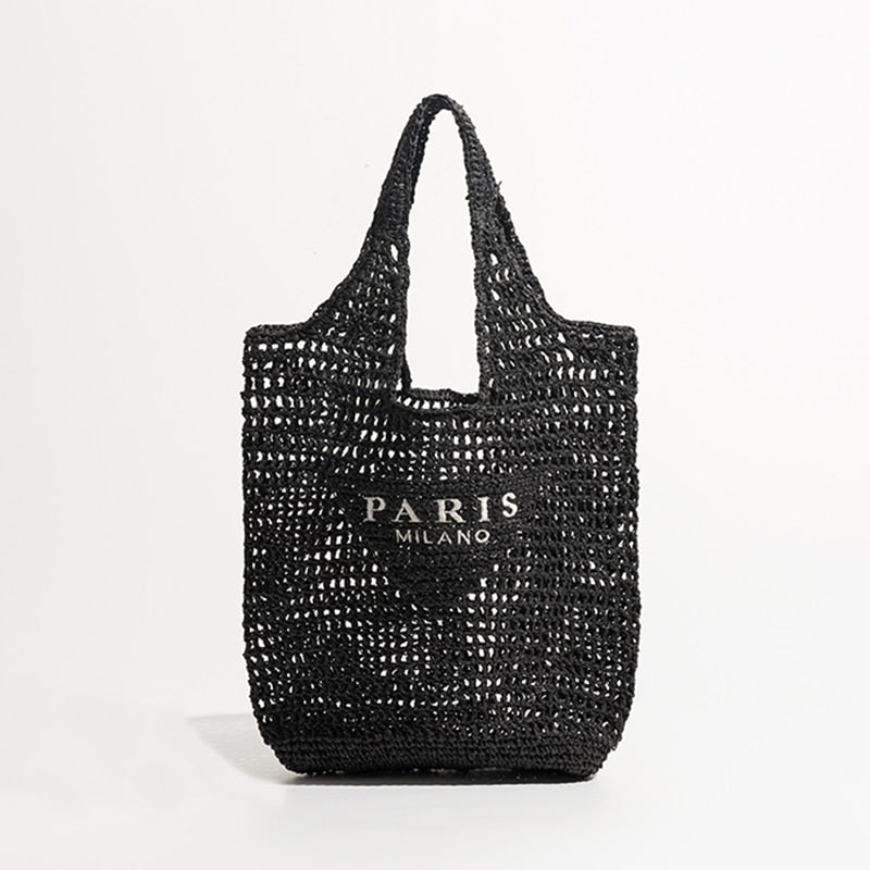 Luxury Raffia Handmade Woven Tote Handbag - Handbags - DYAVOR®
