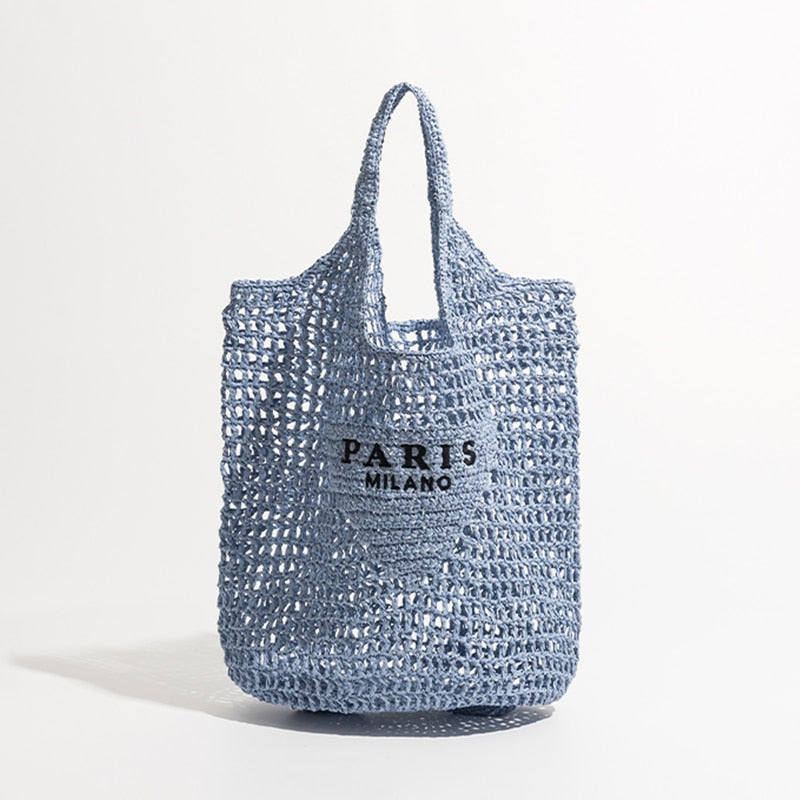 Luxury Raffia Handmade Woven Tote Handbag - Handbags - DYAVOR®