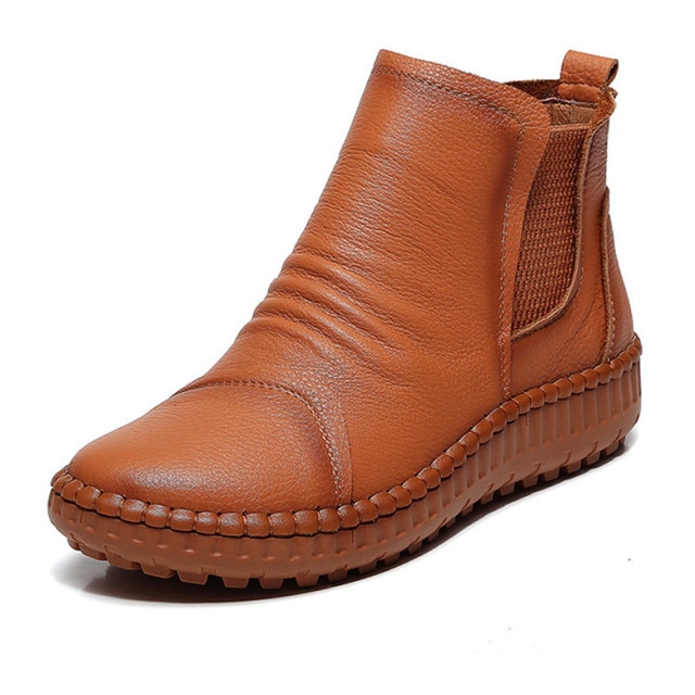Rudy Women's Warm Leather Boots - Boots - DYAVOR®