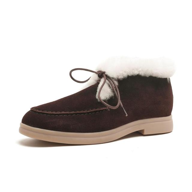 Micaela Women's Winter Warm Ankle Boots - Booties - DYAVOR®