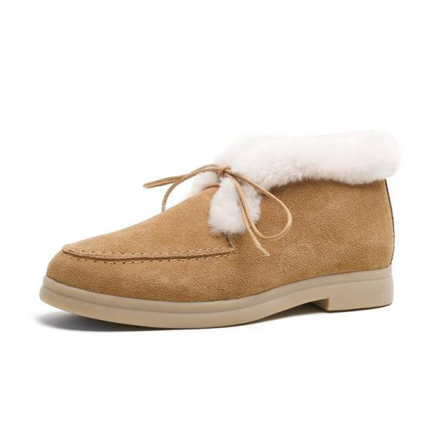 Micaela Women's Winter Warm Ankle Boots - Booties - DYAVOR®