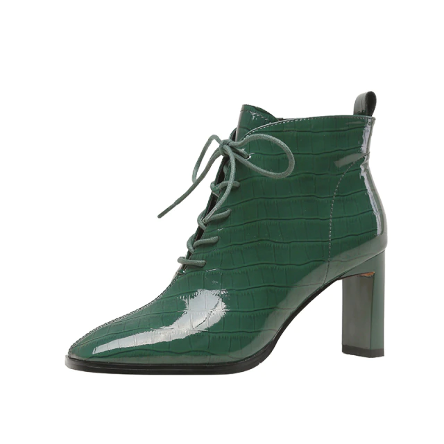 Miler Women's Leather Ankle Booties - Booties - DYAVOR®