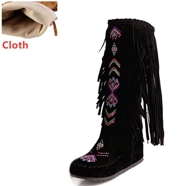 Naisha Boots Mid Calf - Boots - DYAVOR®