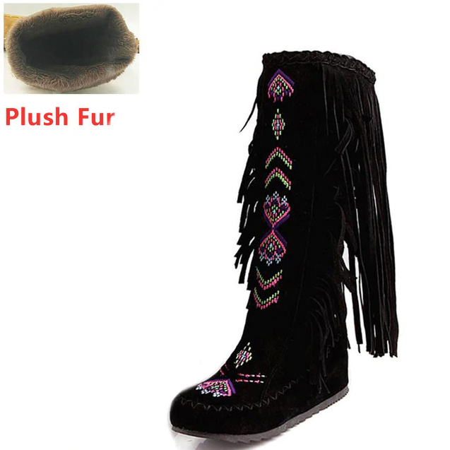 Naisha Boots Mid Calf - Boots - DYAVOR®