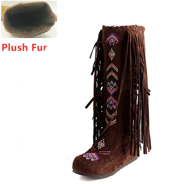 Naisha Boots Mid Calf - Boots - DYAVOR®