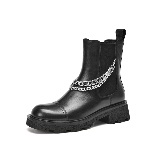 Newton Women's Leather Platform Chelsea Boots - - DYAVOR®