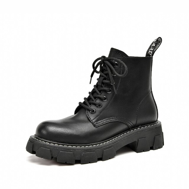 Peniche Women's Faux Fur Ankle Black Boots - Boots - DYAVOR®