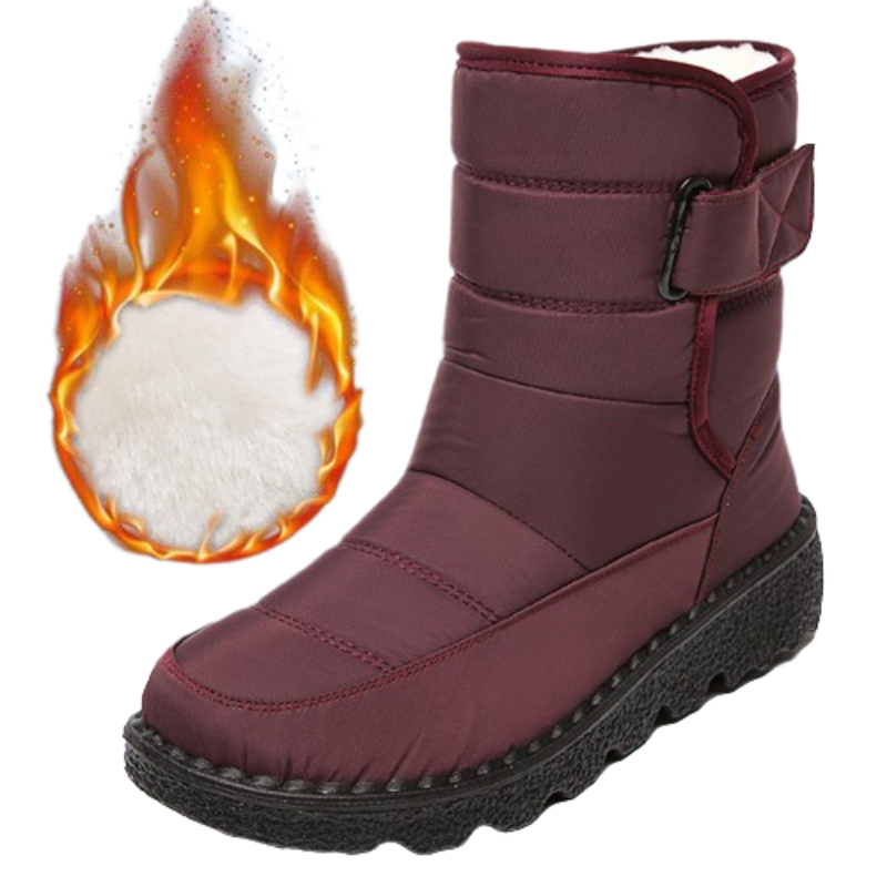 GRW Orthopedic Boots For Women Waterproof Comfortable Fur Lined Ankle Winter Snow Boots - Orthopedic Shoes - DYAVOR®