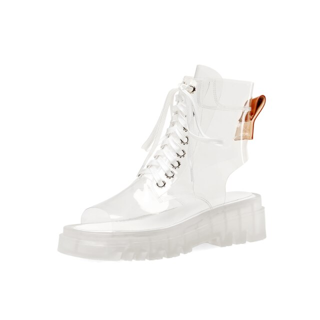 Rossy Women's Transparent Summer Boots - Boots - DYAVOR®