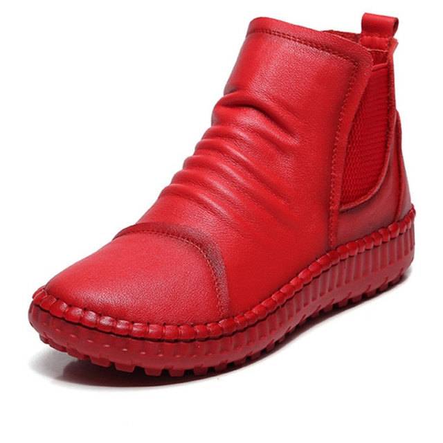Rudy Women's Warm Leather Boots - Boots - DYAVOR®