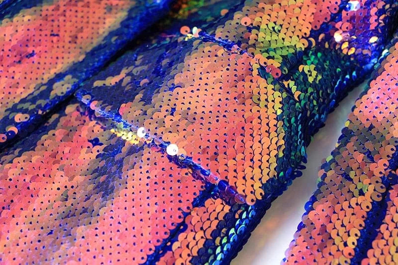 The Technicolor Sequin Long Sleeve Blazer - 0 - DYAVOR®