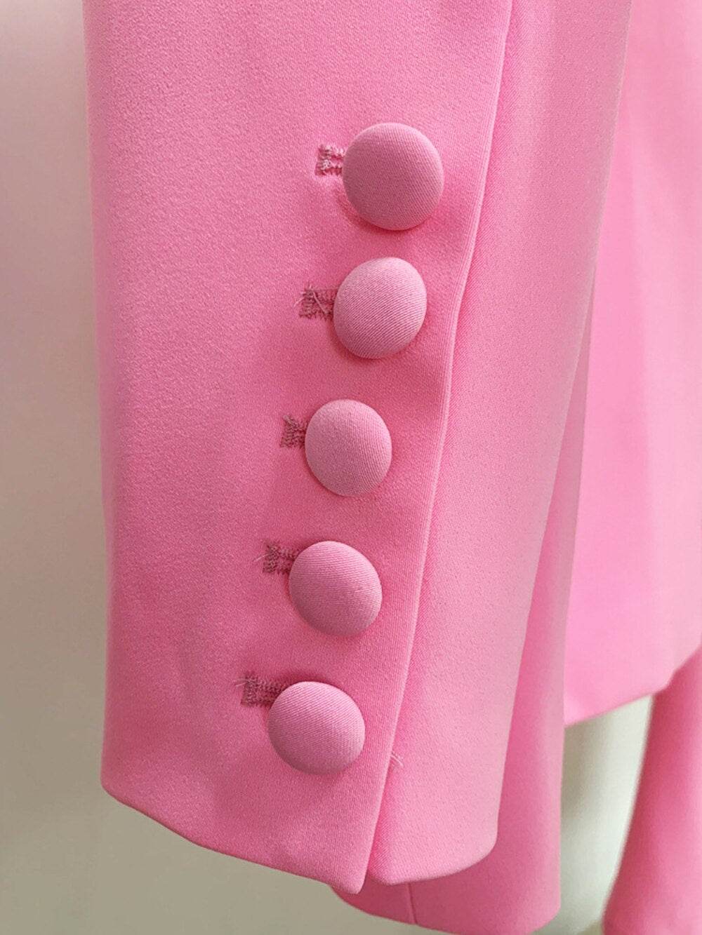Pink Fitted Suit - - DYAVOR®