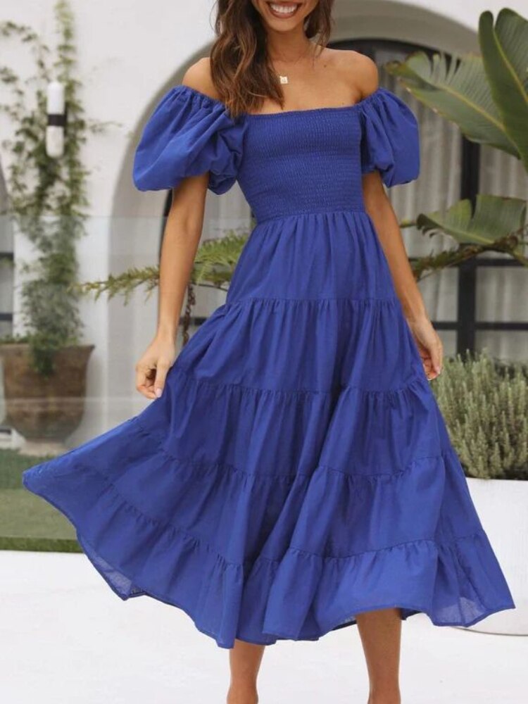 Summer Dress Woman 2023 Trendy New Printed Female Dress Spice Slim Backless Long Dresses Formal Occasion Dresses Woman Clothing - - DYAVOR®