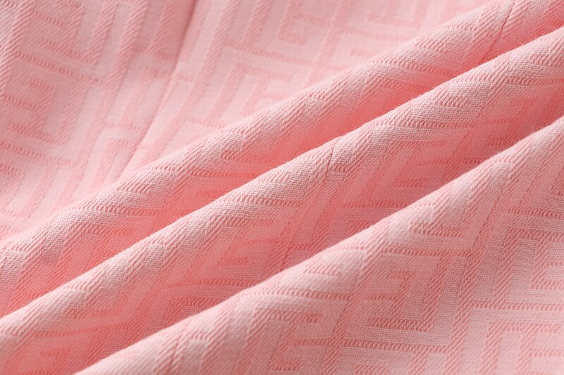Pink Texture Blazer - - DYAVOR®