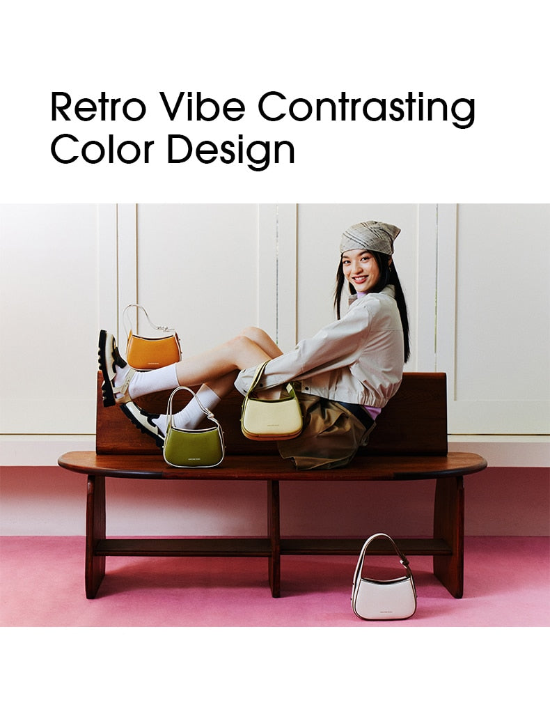 Small Size Women's Toffee Bag - Hand Bag - DYAVOR®