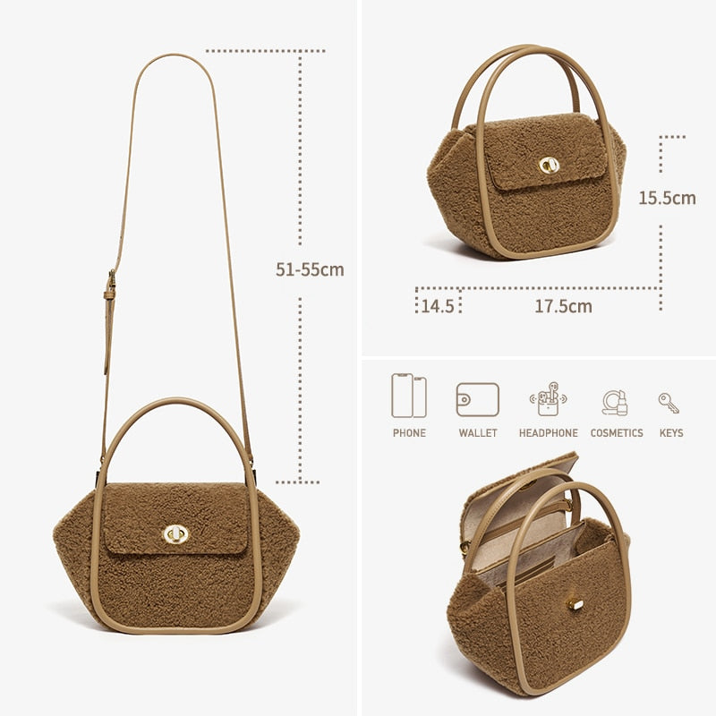 Bento Evening Women's Real Leather Handbag - Hand Bag - DYAVOR®