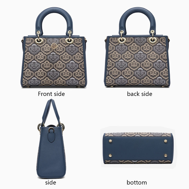 Embroidery Chic Element Women's Shoulder Bag - Hand Bag - DYAVOR®