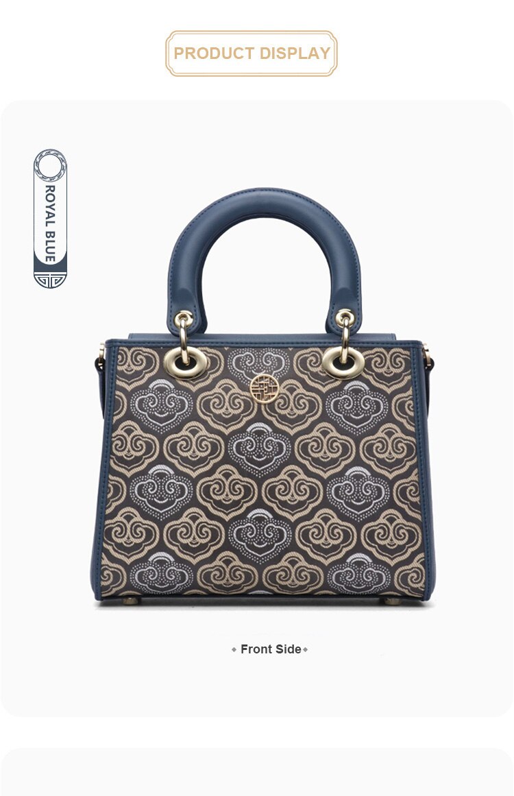 Embroidery Chic Element Women's Shoulder Bag - Hand Bag - DYAVOR®