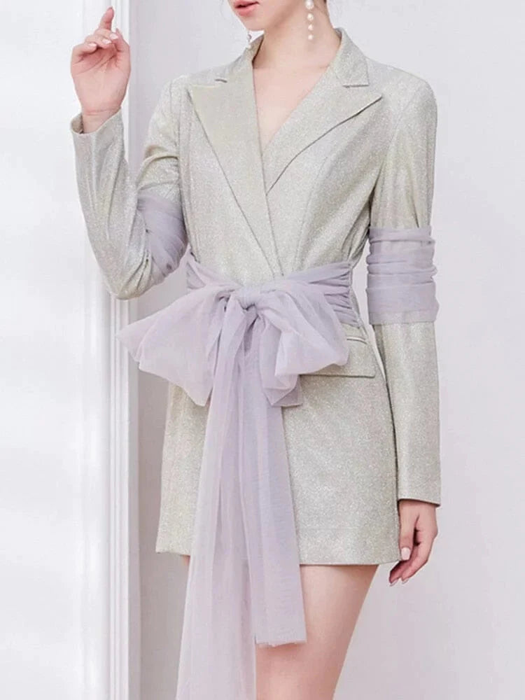 The Nightingale Long Sleeve Blazer - 0 - DYAVOR®