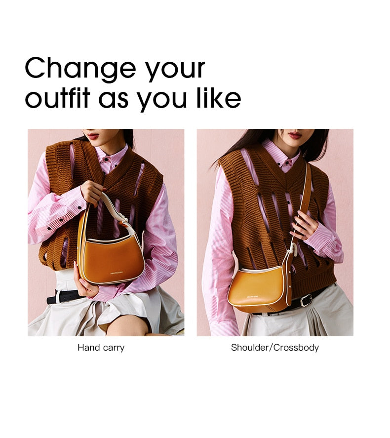 Small Size Women's Toffee Bag - Hand Bag - DYAVOR®